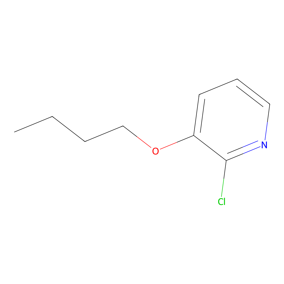 3-Butoxy-2-chloropyridine molecular structure, CAS 1003711-47-4