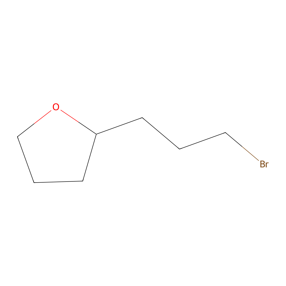 2-(3-Bromopropyl)oxolane molecular structure, CAS 1004-28-0