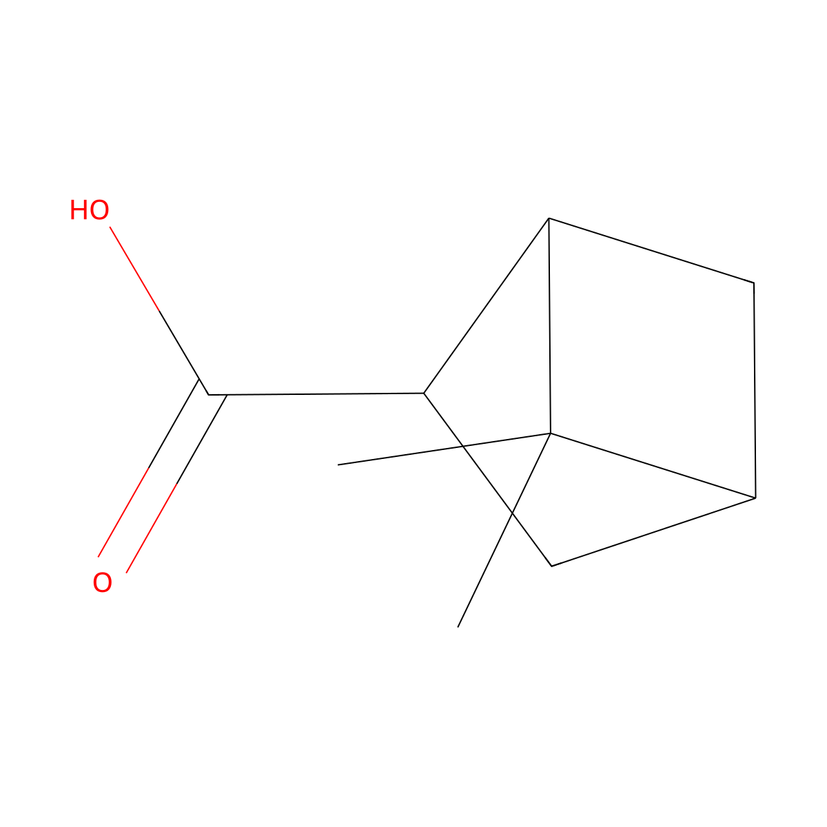 5,5-Dimethylbicyclo[2.1.1]hexane-2-carboxylic acid molecular structure, CAS 100427-93-8