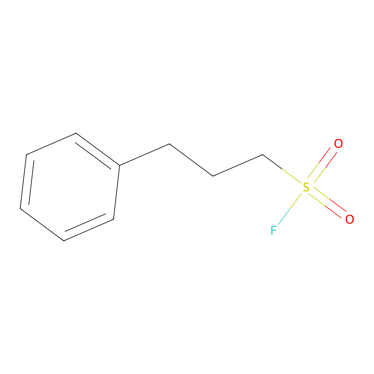 3-Phenylpropane-1-sulfonyl fluoride molecular structure, CAS 1004304-50-0