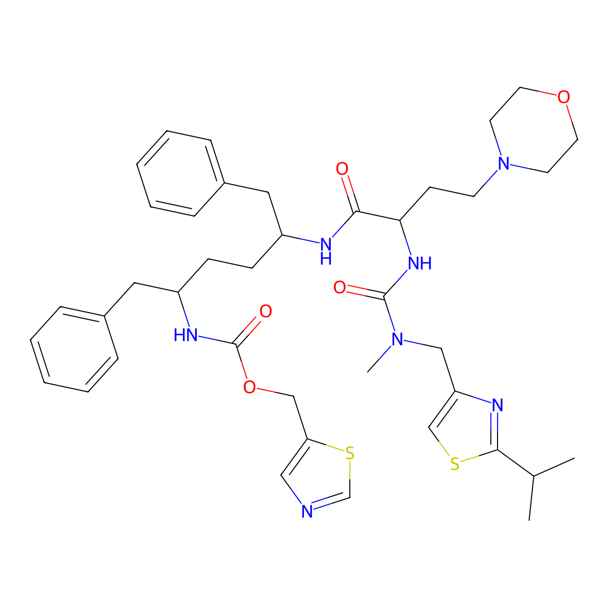 Cobicistat molecular structure, CAS 1004316-88-4