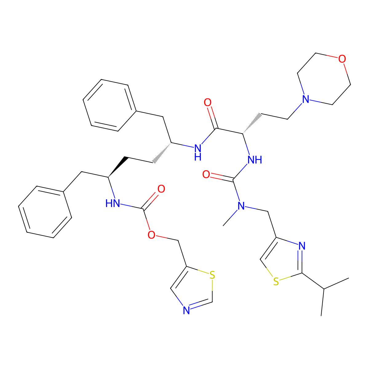 Cobicistat molecular structure, CAS 1004316-88-4