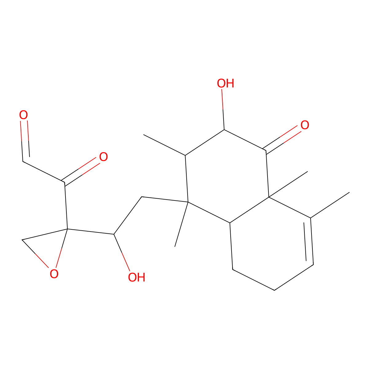 Terpentecin molecular structure, CAS 100440-25-3