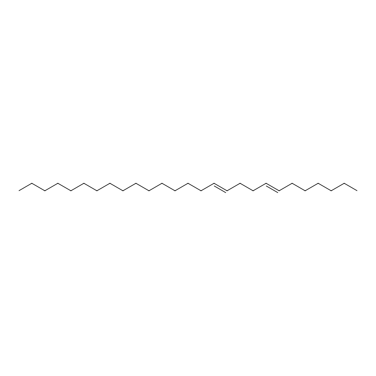 7,11-Heptacosadiene molecular structure, CAS 100462-56-4