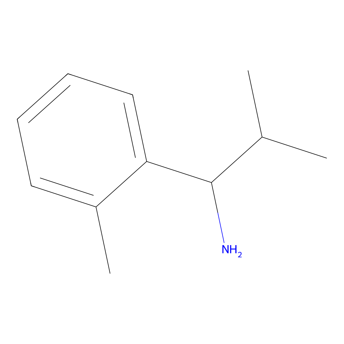 (R)-2-Methyl-1-(o-tolyl)propan-1-amine hydrochloride molecular structure, CAS 100485-64-1