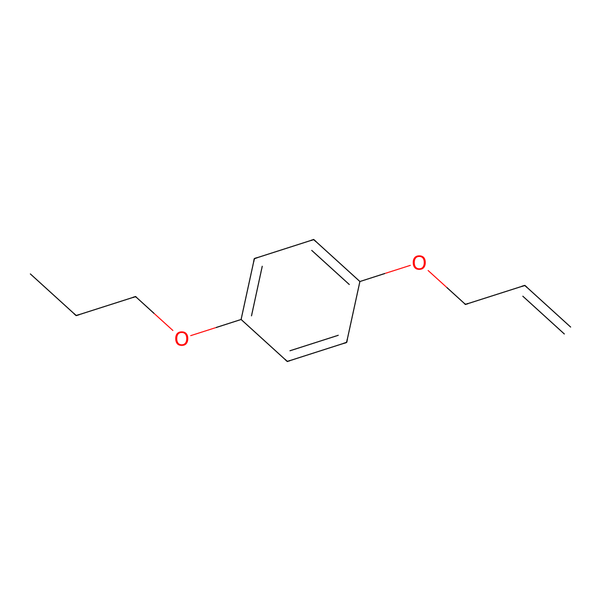 1-Allyloxy-4-propoxybenzene molecular structure, CAS 1005006-02-9