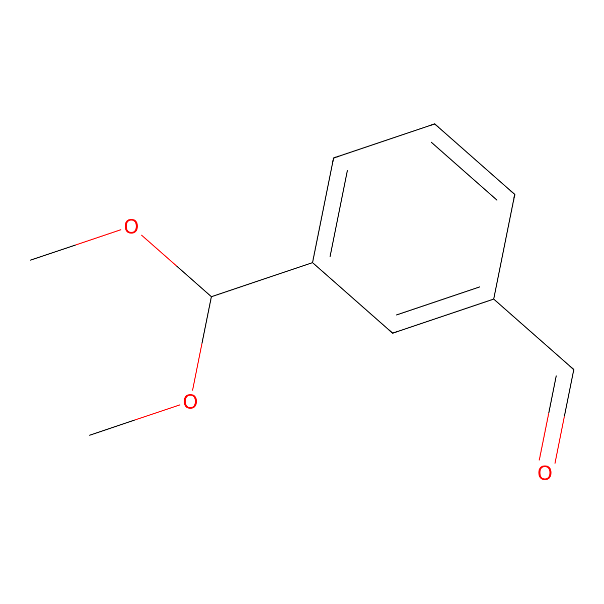 3-(Dimethoxymethyl)benzaldehyde molecular structure, CAS 100501-45-9