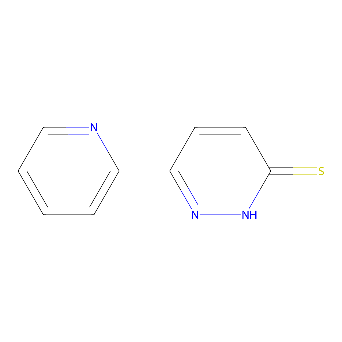 6-(Pyridin-2-yl)pyridazine-3-thiol molecular structure, CAS 1005036-25-8