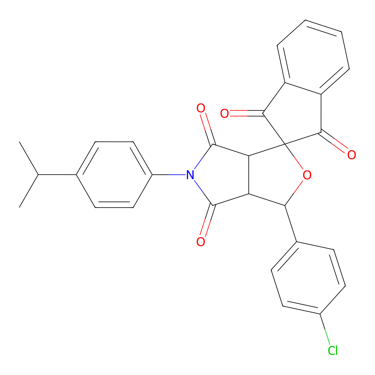 C29H22ClNO5 molecular structure, CAS 1005041-26-8