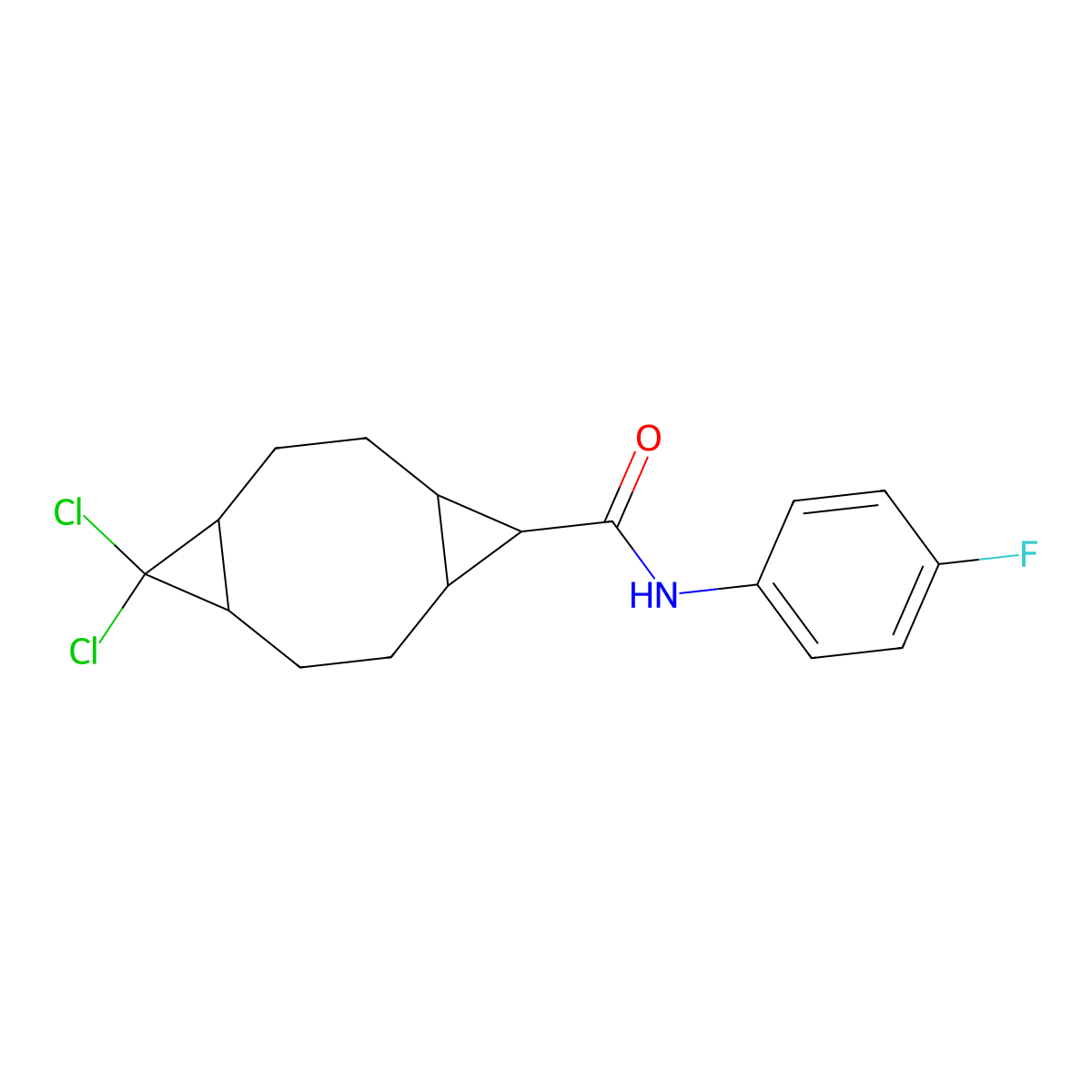 C17H18Cl2FNO molecular structure, CAS 1005041-72-4