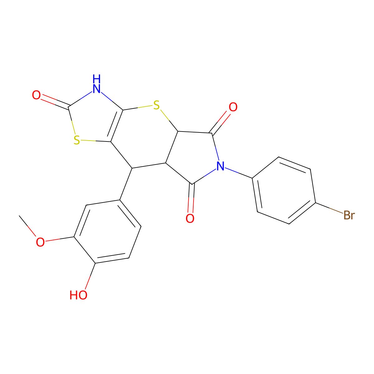 C21H15BrN2O5S2 molecular structure, CAS 1005041-87-1