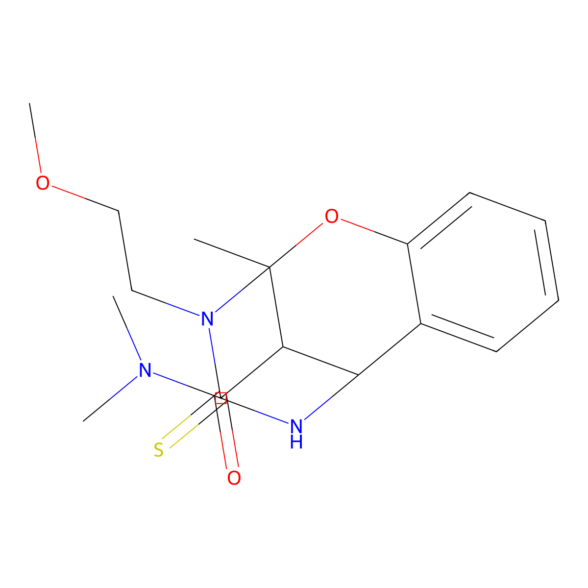 3-(2-methoxyethyl)-N,N,2-trimethyl-4-thioxo-3,4,5,6-tetrahydro-2H-2,6-methano-1,3,5-benzoxadiazocine-11-carboxamide molecular structure, CAS 1005064-27-6