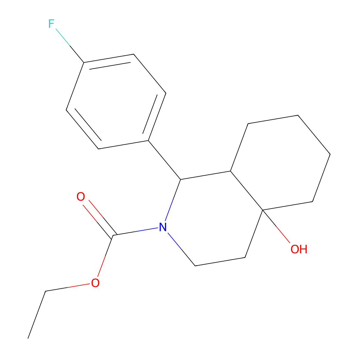 C18H24Fno3 molecular structure, CAS 1005082-72-3