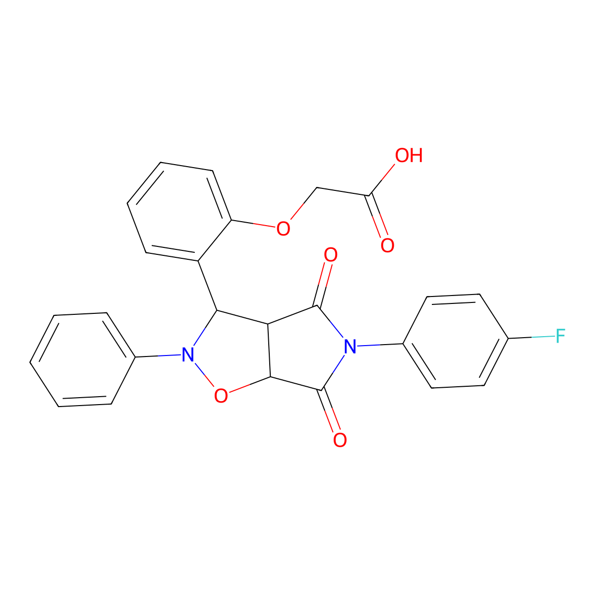 C25H19FN2O6 molecular structure, CAS 1005082-82-5