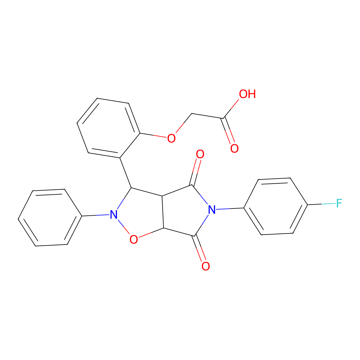C25H19FN2O6 molecular structure, CAS 1005082-82-5