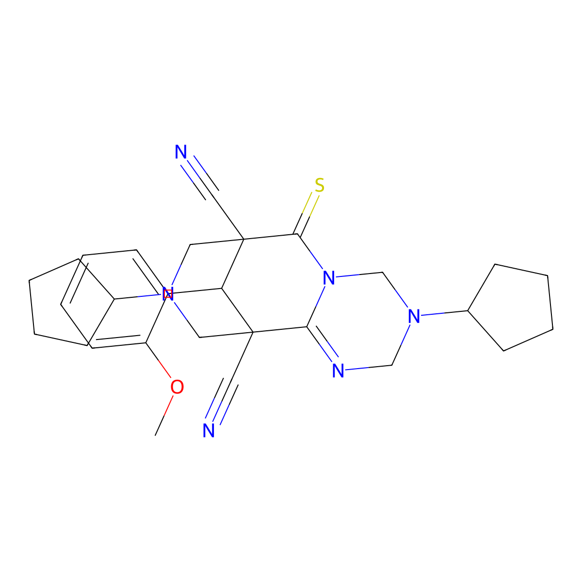 C28H34N6OS molecular structure, CAS 1005099-81-9