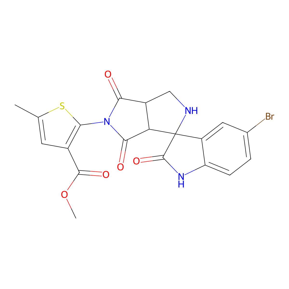 C20H16BrN3O5S molecular structure, CAS 1005102-05-5