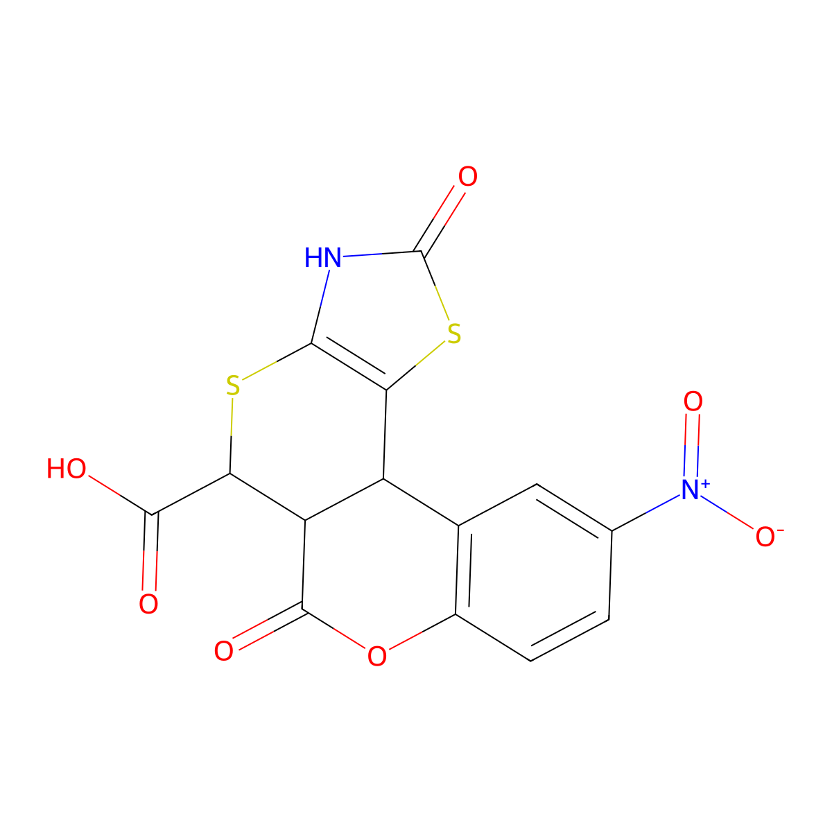 C14H8N2O7S2 molecular structure, CAS 1005106-57-9