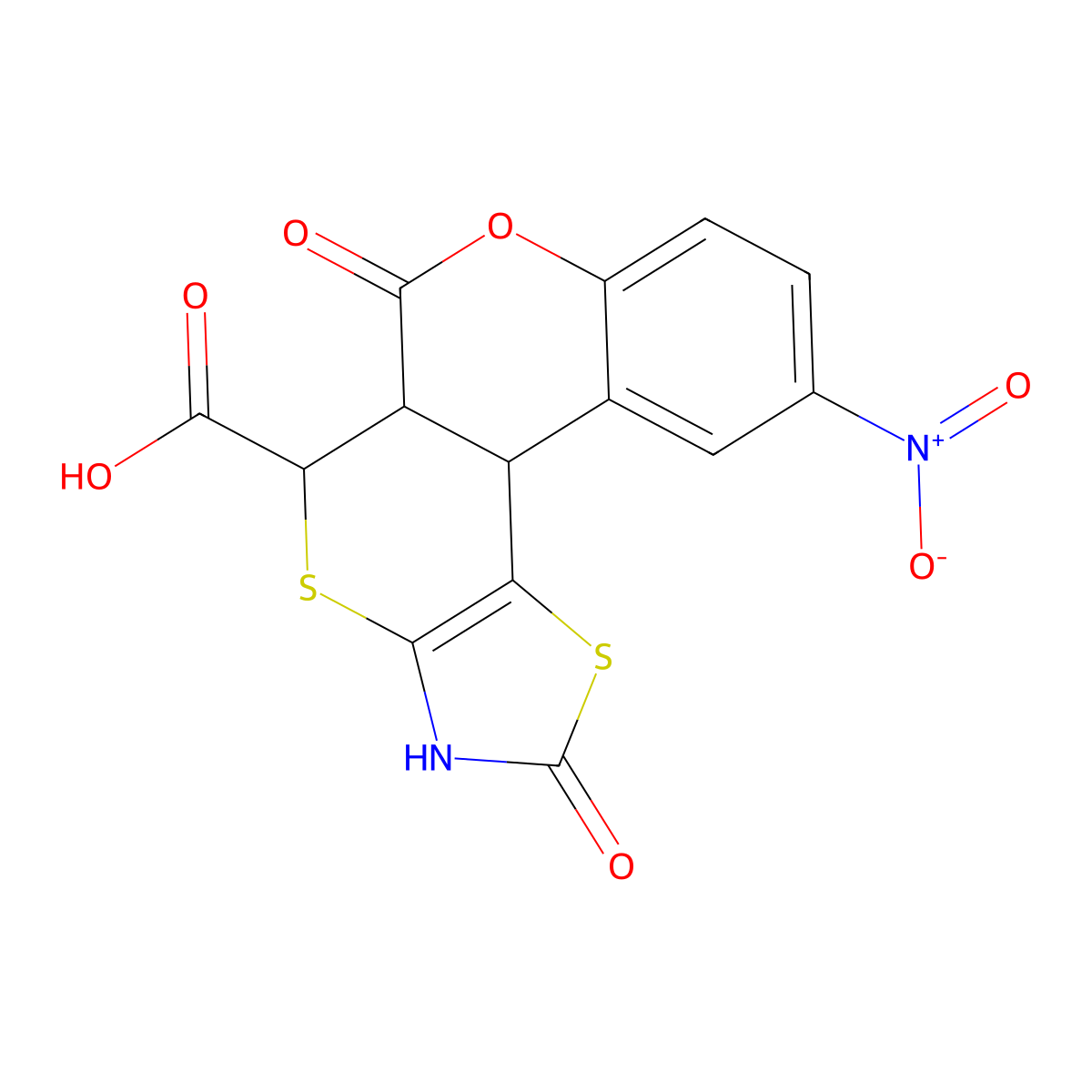 C14H8N2O7S2 molecular structure, CAS 1005106-57-9
