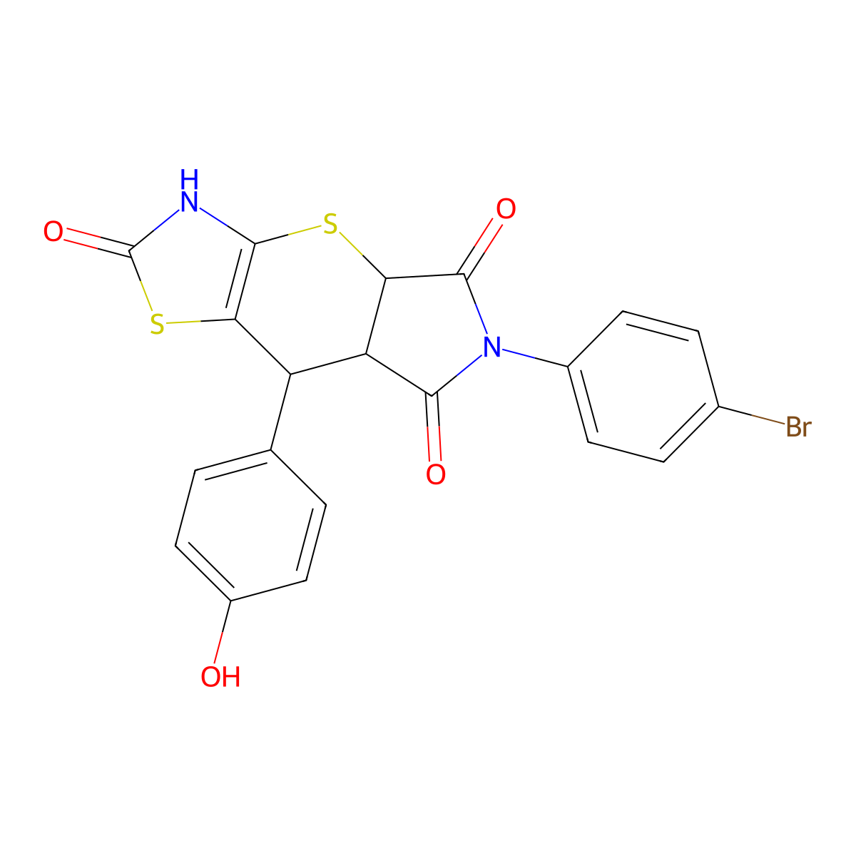C20H13BrN2O4S2 molecular structure, CAS 1005141-16-1