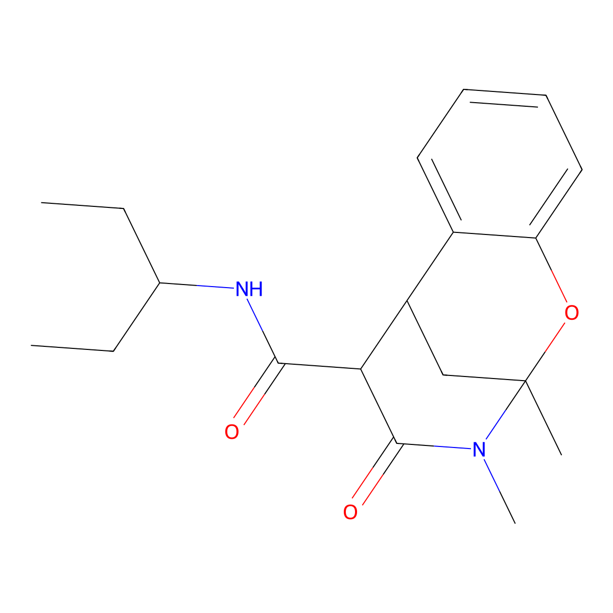 2,3-dimethyl-4-oxo-N-(pentan-3-yl)-3,4,5,6-tetrahydro-2H-2,6-methanobenzo[g][1,3]oxazocine-5-carboxamide molecular structure, CAS 1005163-48-3