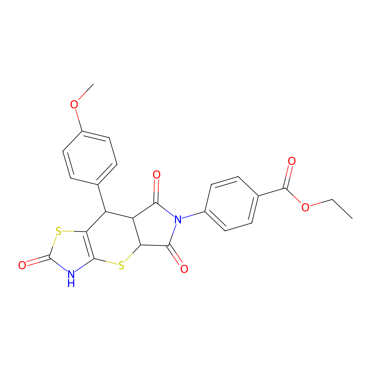 C24H20N2O6S2 molecular structure, CAS 1005270-18-7