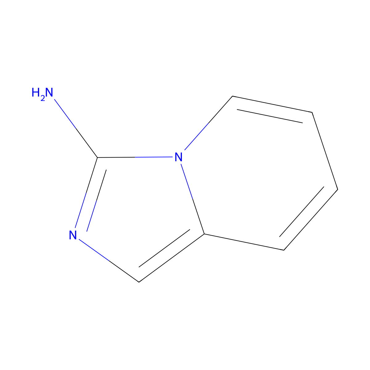 Imidazo(1,5-a)pyridin-3-amine molecular structure, CAS 1005514-74-8