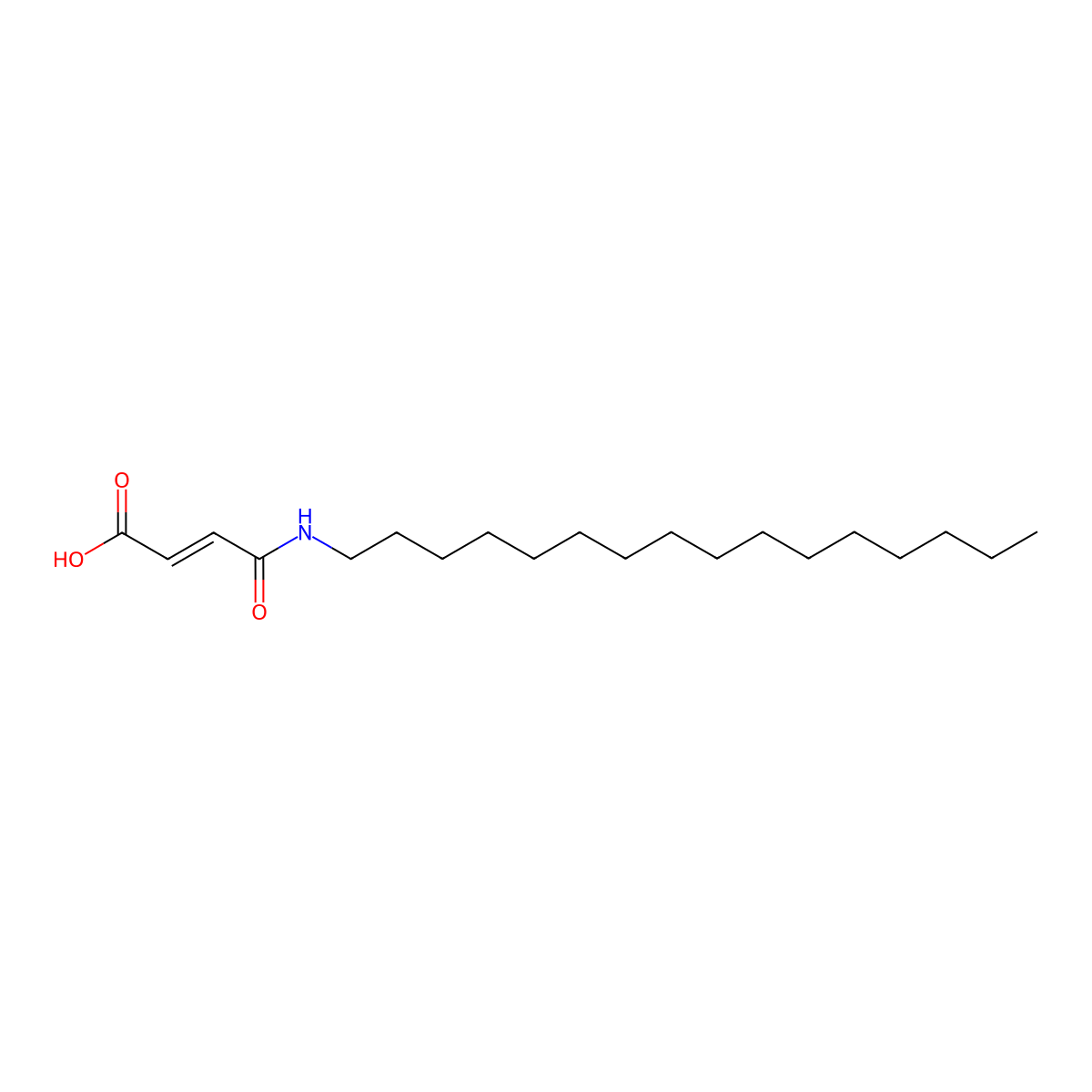 4-(Hexadecylamino)-4-oxoisocrotonic acid molecular structure, CAS 100581-95-1