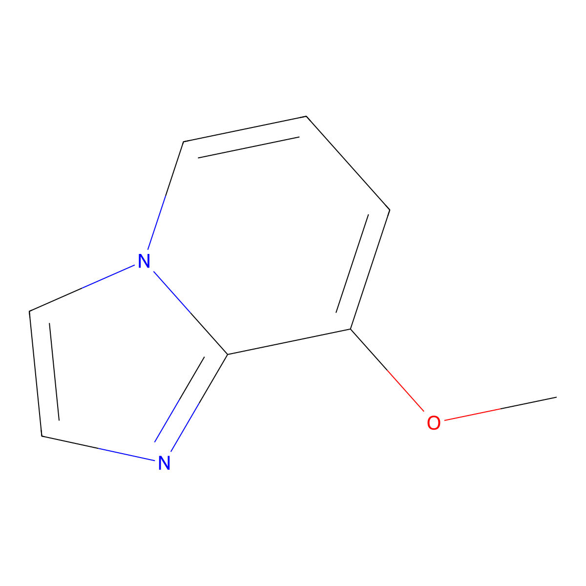 8-Methoxyimidazo[1,2-a]pyridine molecular structure, CAS 100592-04-9