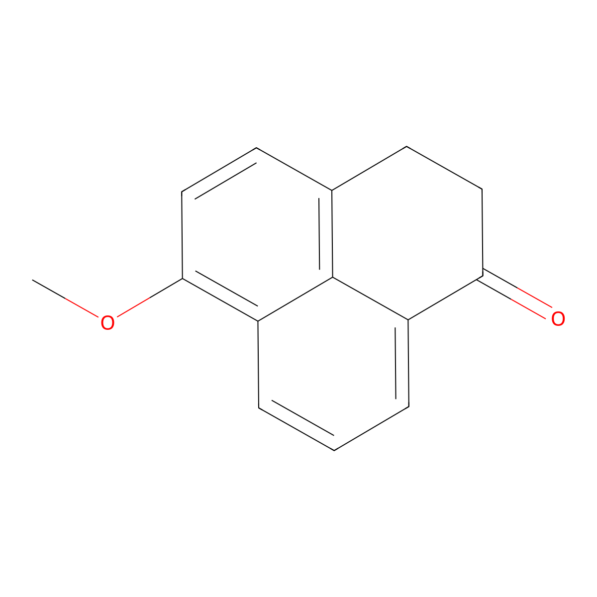 6-Methoxy-2,3-dihydrophenalen-1-one molecular structure, CAS 100621-80-5