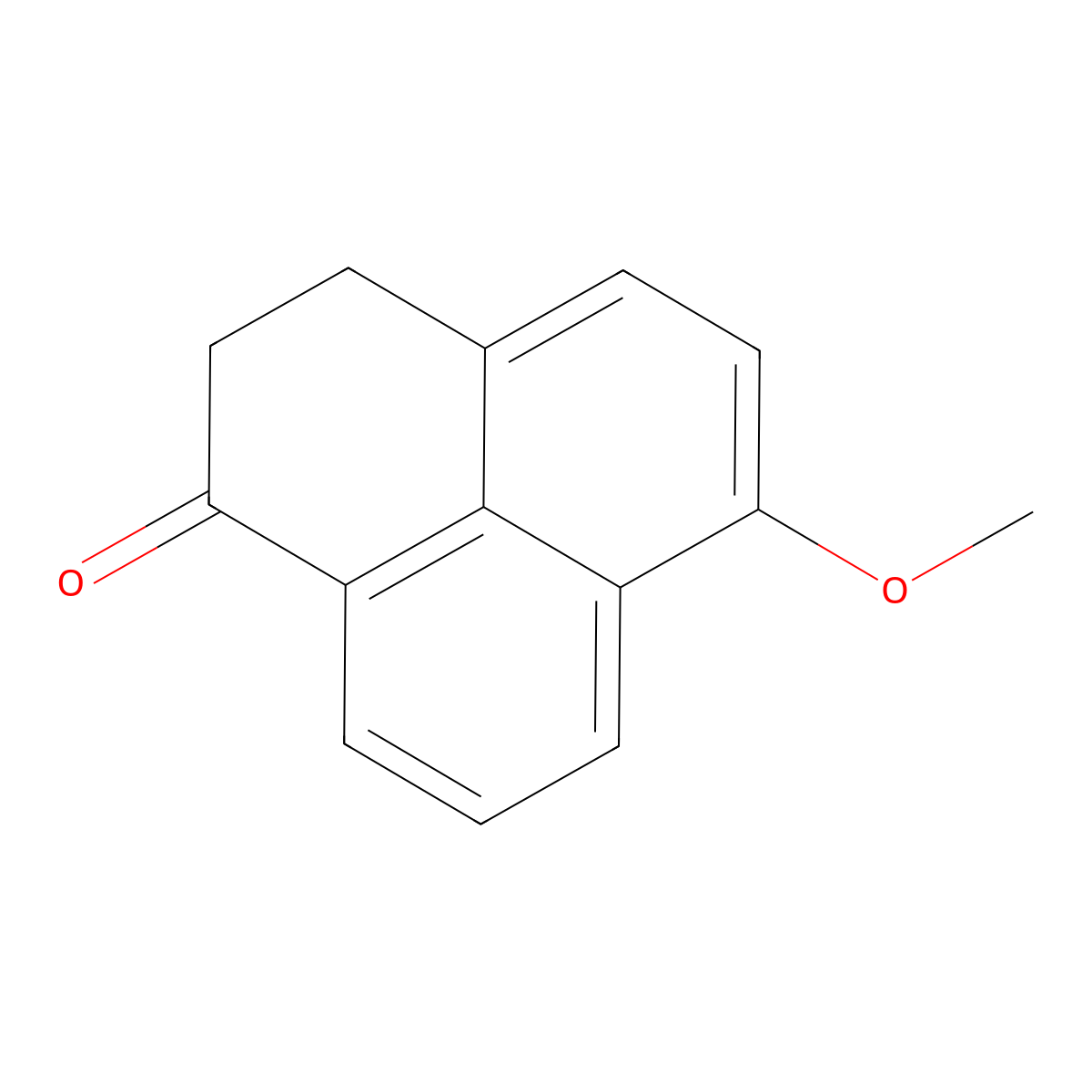 6-Methoxy-2,3-dihydrophenalen-1-one molecular structure, CAS 100621-80-5
