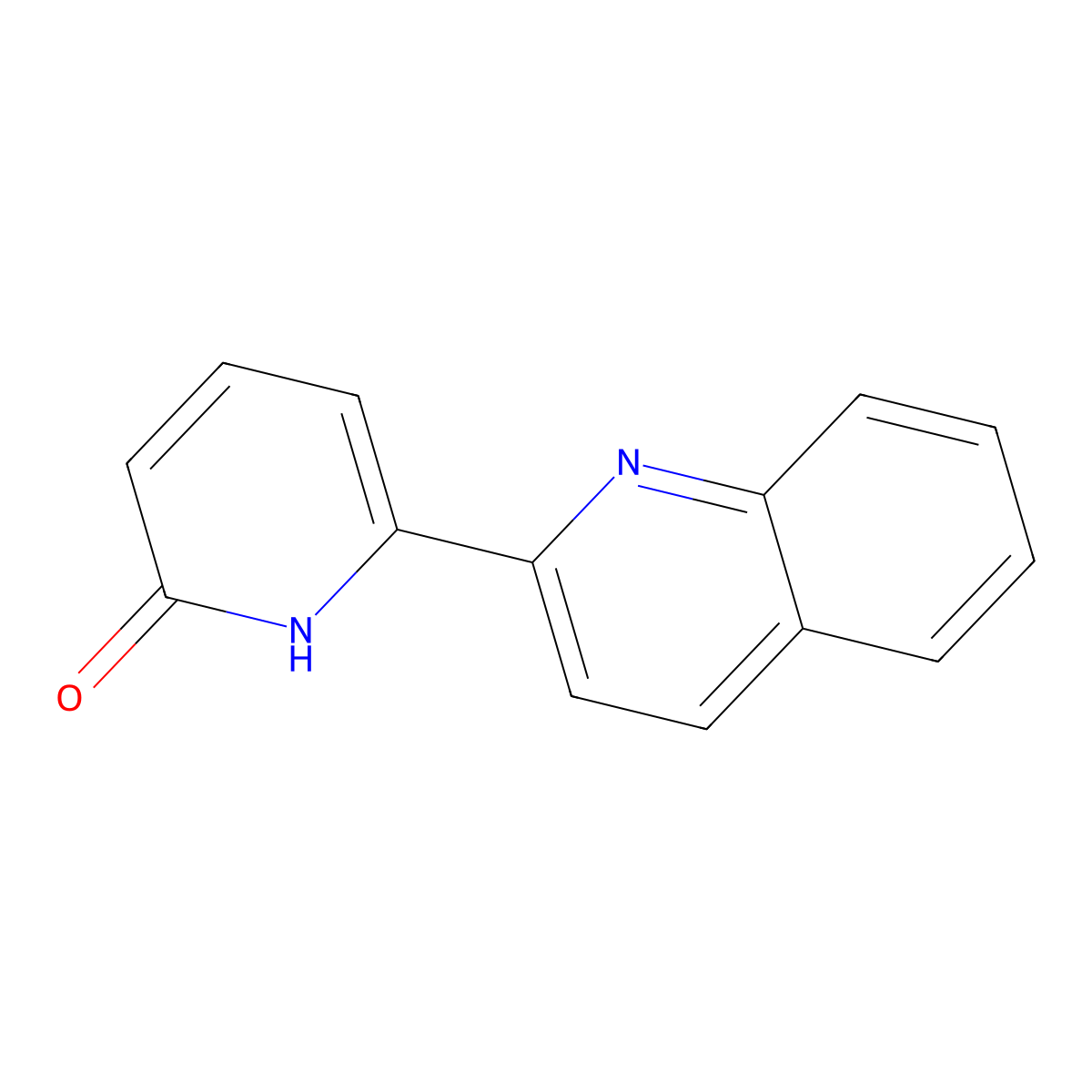 6-(Quinolin-2-yl)pyridin-2(1H)-one molecular structure, CAS 1006365-14-5