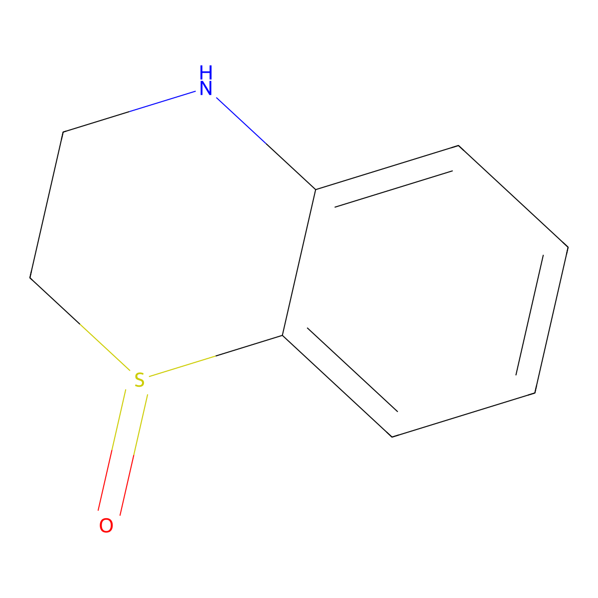 3,4-dihydro-2H-1lambda4,4-benzothiazin-1-one molecular structure, CAS 1006482-49-0