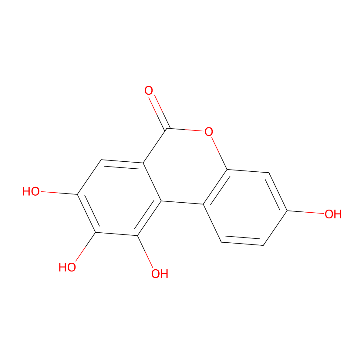 urolithin M6 molecular structure, CAS 1006683-97-1