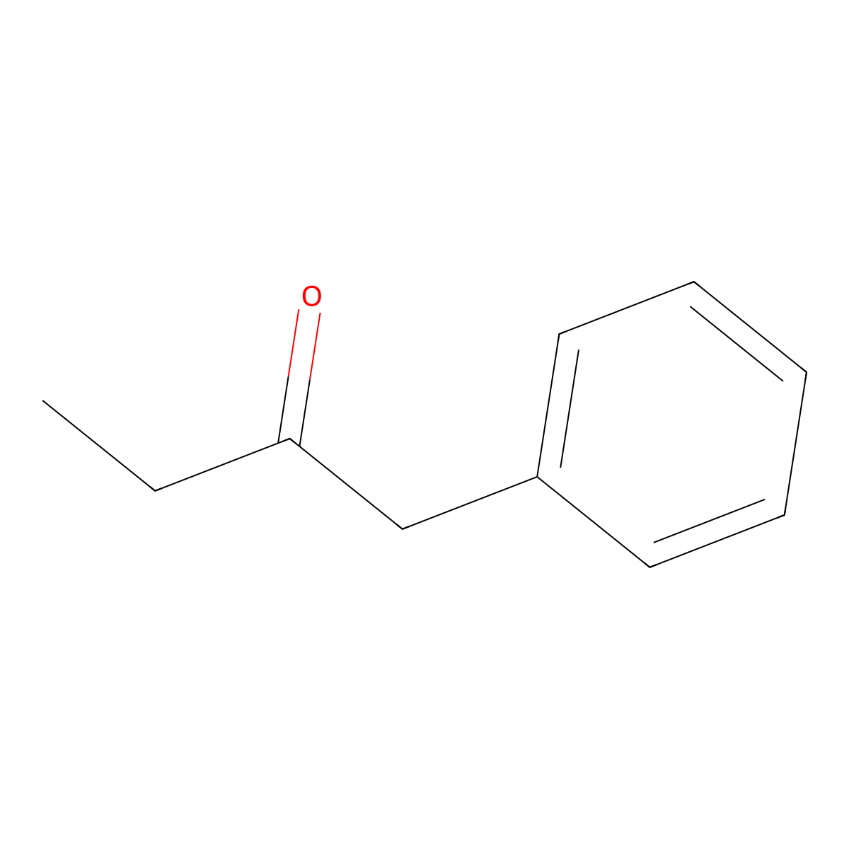 1-Phenyl-2-butanone molecular structure, CAS 1007-32-5