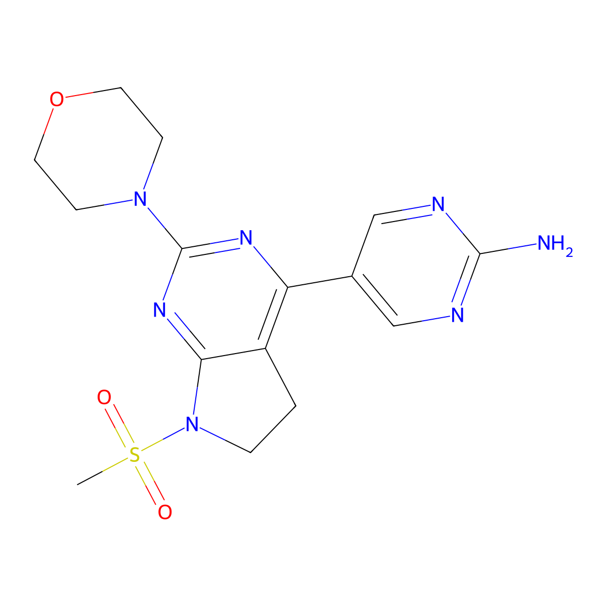 Izorlisib molecular structure, CAS 1007207-67-1