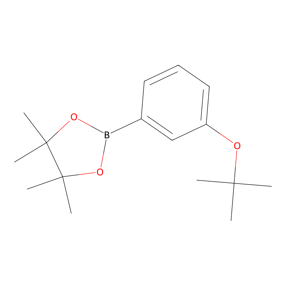 2-[3-(Tert-butoxy)phenyl]-4,4,5,5-tetramethyl-1,3,2-dioxaborolane molecular structure, CAS 1007215-44-2