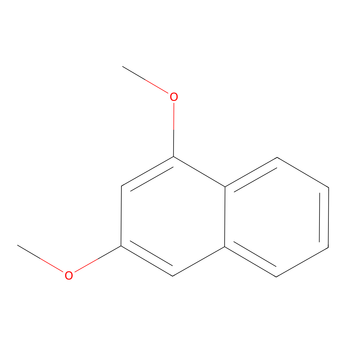1,3-Dimethoxynaphthalene molecular structure, CAS 10075-61-3