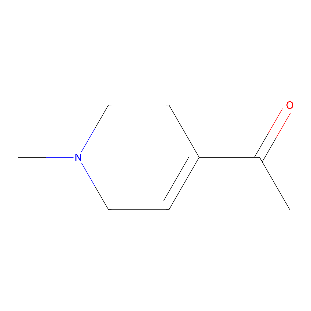 Isoarecolone molecular structure, CAS 100752-88-3