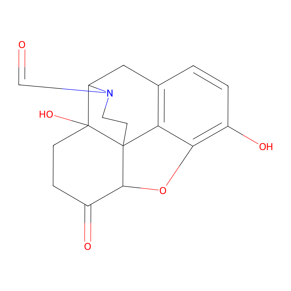 Naltrexone EP Impurity A molecular structure, CAS 1007856-83-8