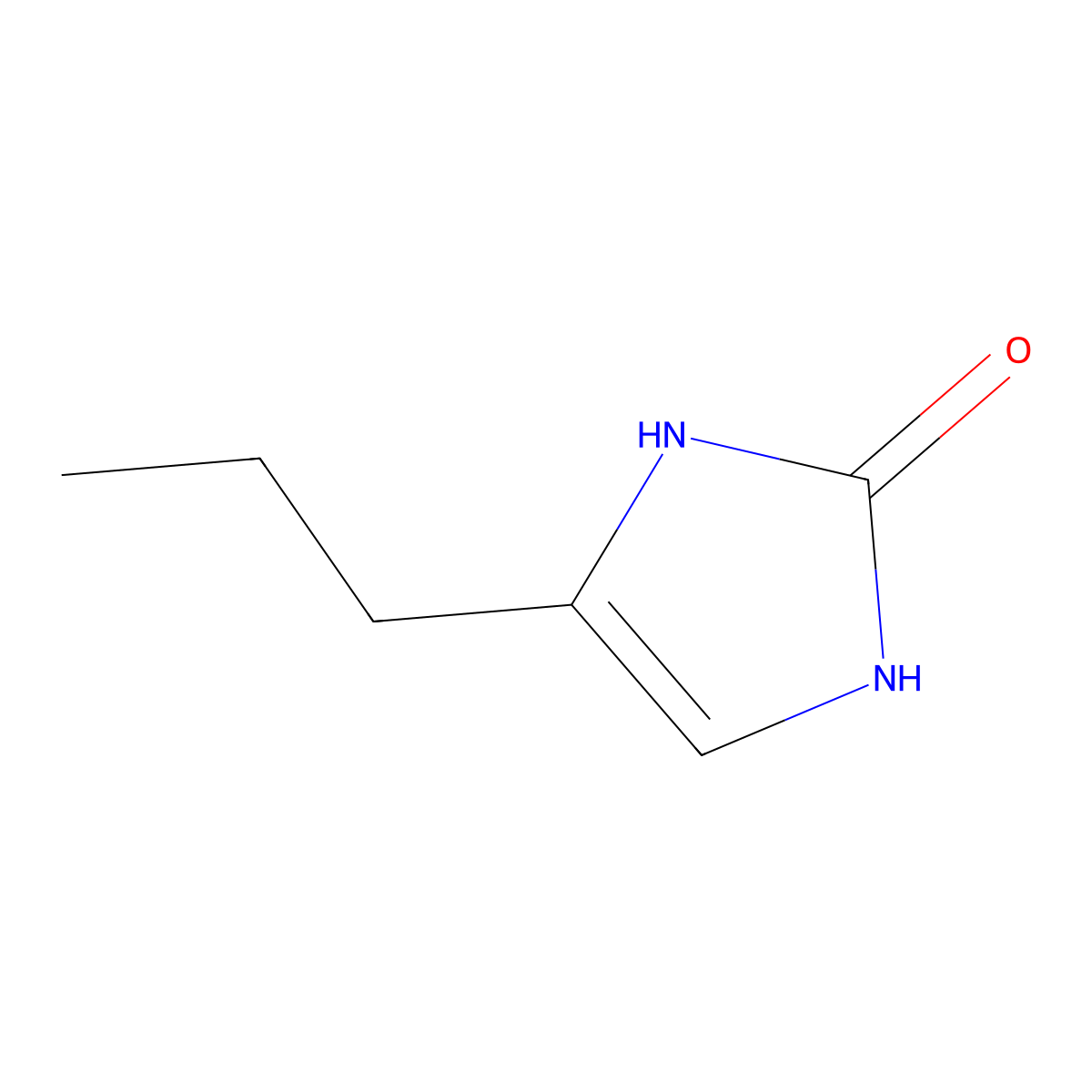 4-propyl-1H-imidazol-2(3H)-one molecular structure, CAS 100791-01-3