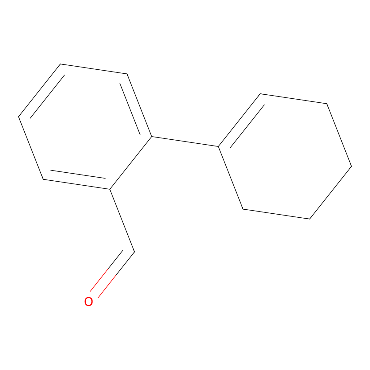 2-(Cyclohex-1-en-1-yl)benzaldehyde molecular structure, CAS 100797-23-7