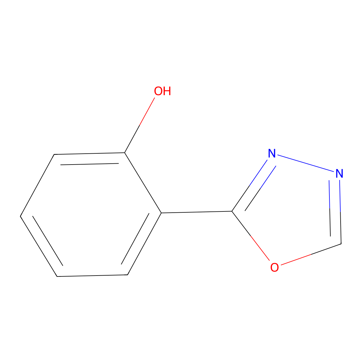 Fenadiazole molecular structure, CAS 1008-65-7