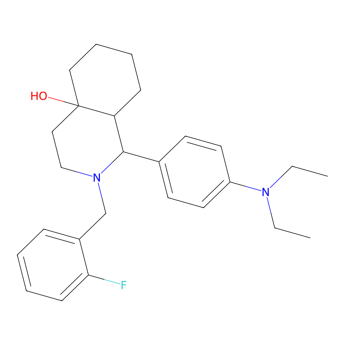 C26H35FN2O molecular structure, CAS 1008209-93-5