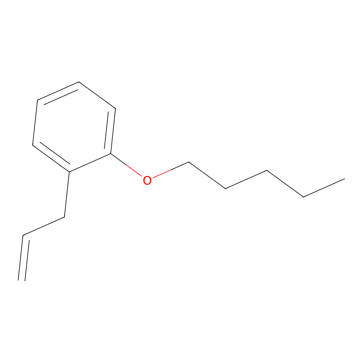 3-(2-n-Pentoxyphenyl)-1-propene molecular structure, CAS 100862-98-4