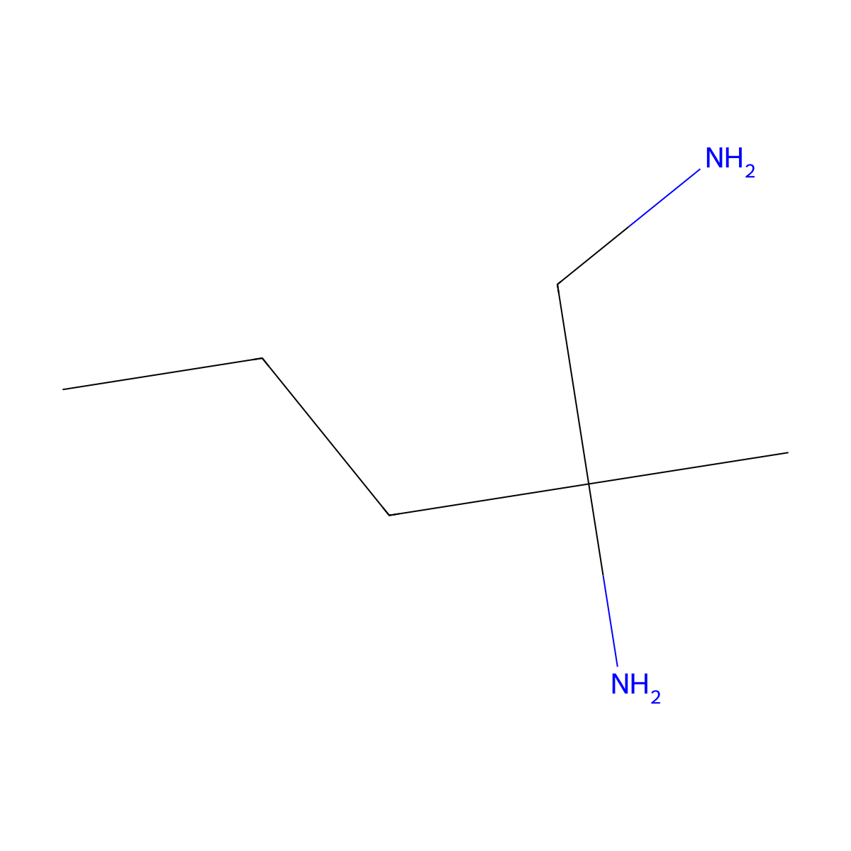 2-Methylpentane-1,2-diamine molecular structure, CAS 100868-68-6