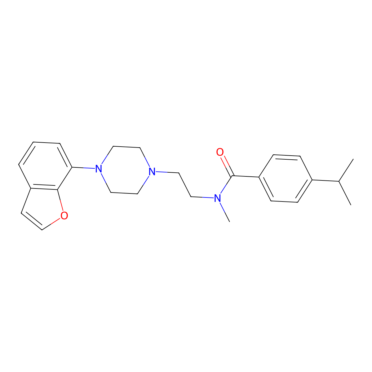 Befiperide molecular structure, CAS 100927-14-8