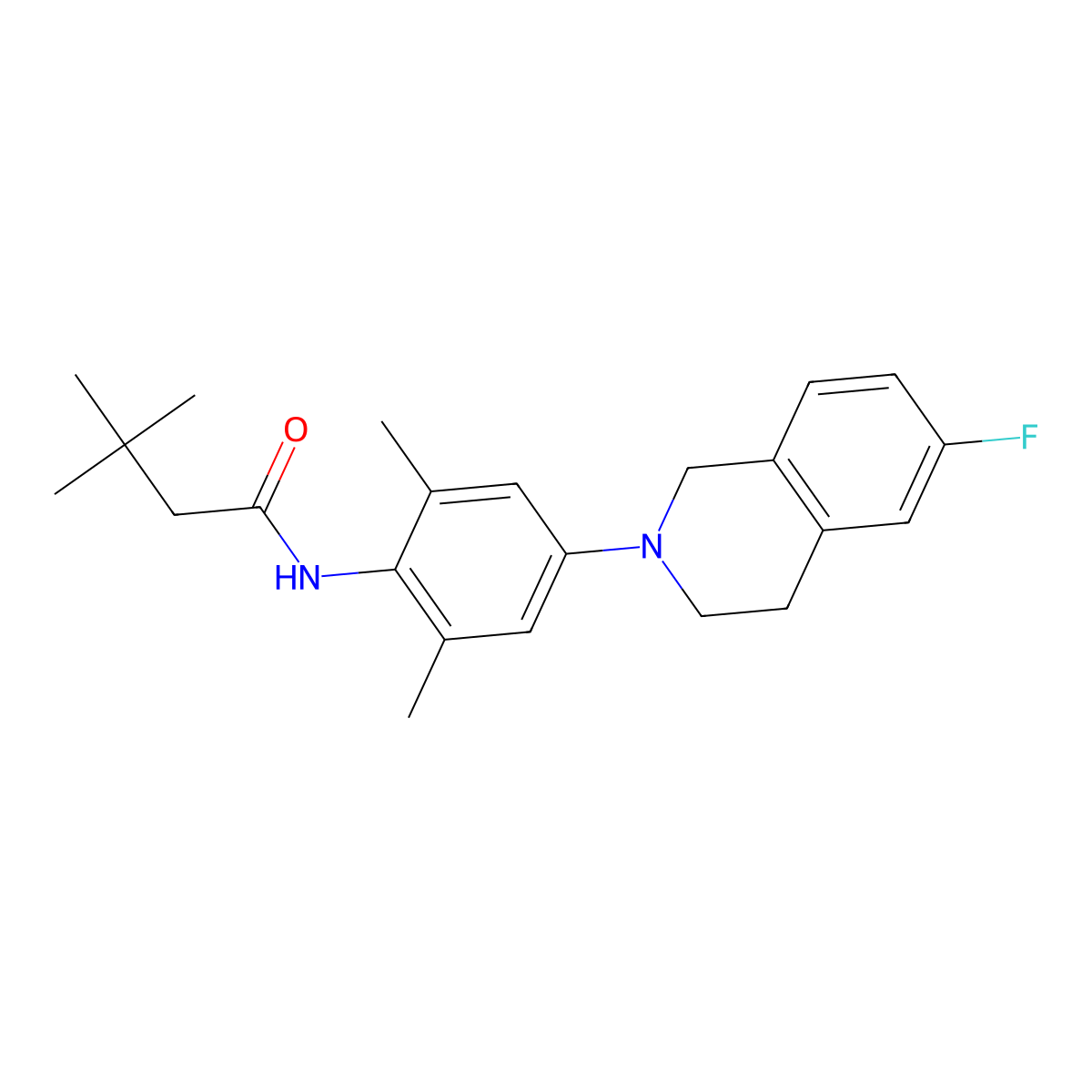 Azetukalner molecular structure, CAS 1009344-33-5