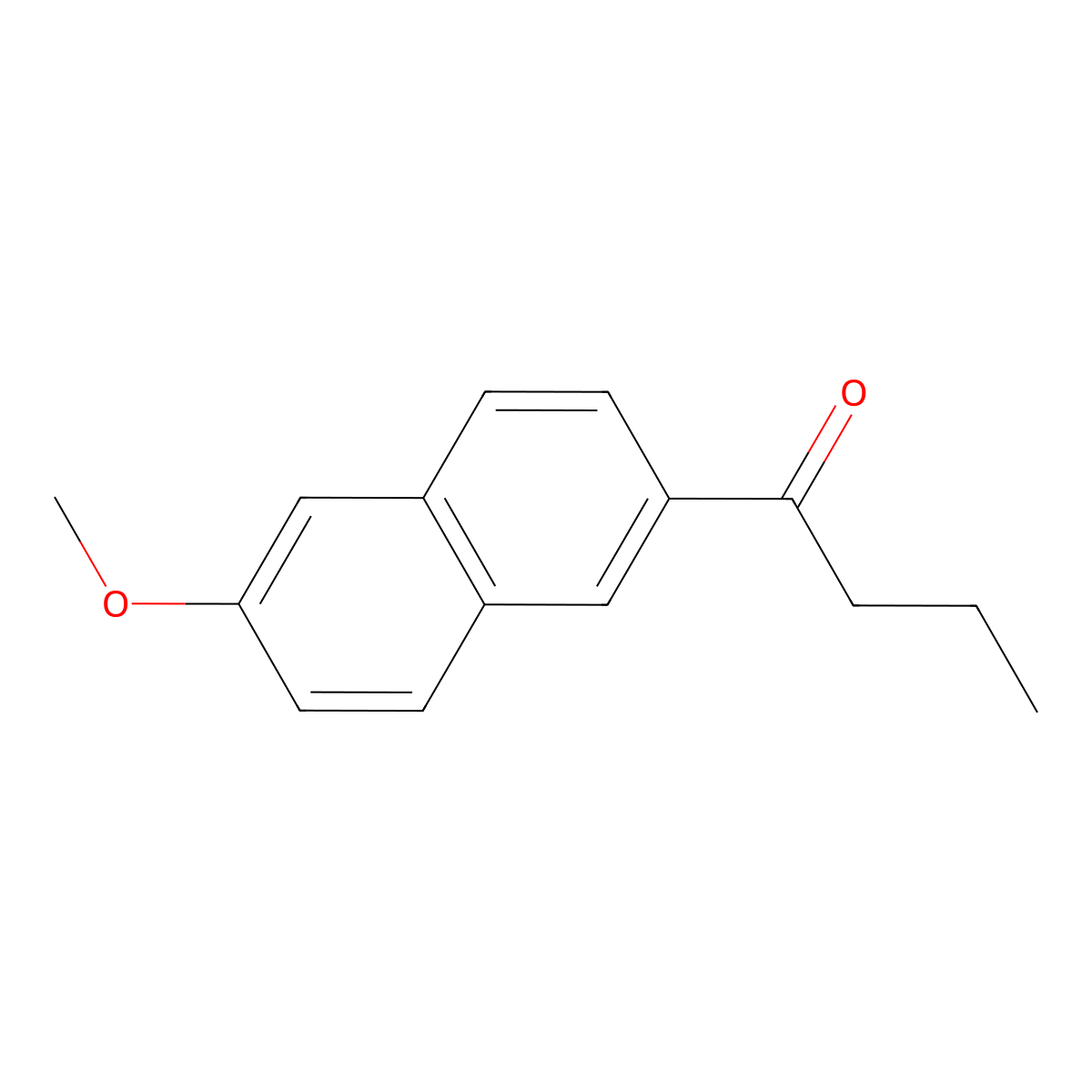 1-(6-Methoxy-2-naphthalenyl)-1-butanone molecular structure, CAS 100975-88-0