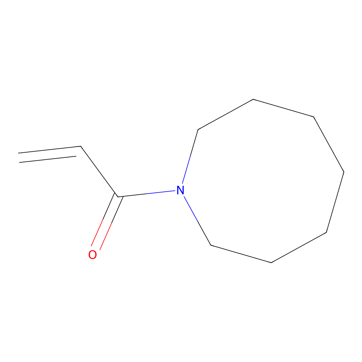 1-(1-Azocanyl)-2-propen-1-one molecular structure, CAS 1009817-15-5